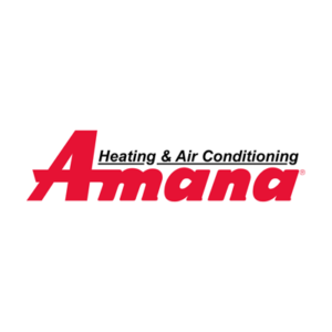 Logo of amana heating & air conditioning.
