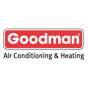 Logo of goodman air conditioning & heating.