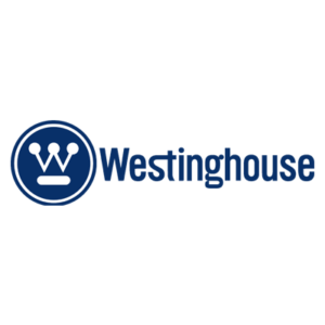 Logo of westinghouse electric corporation.